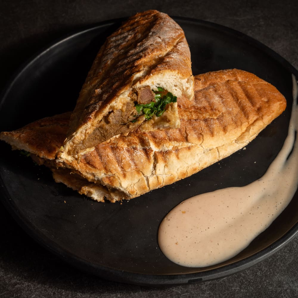 ساندویچ استیک گوشت